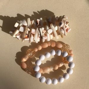 Three Piece Peachy Summer Set